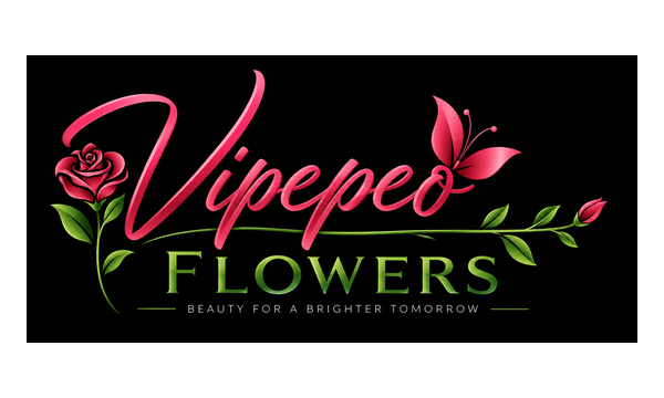 Vipepeo Flowers logo